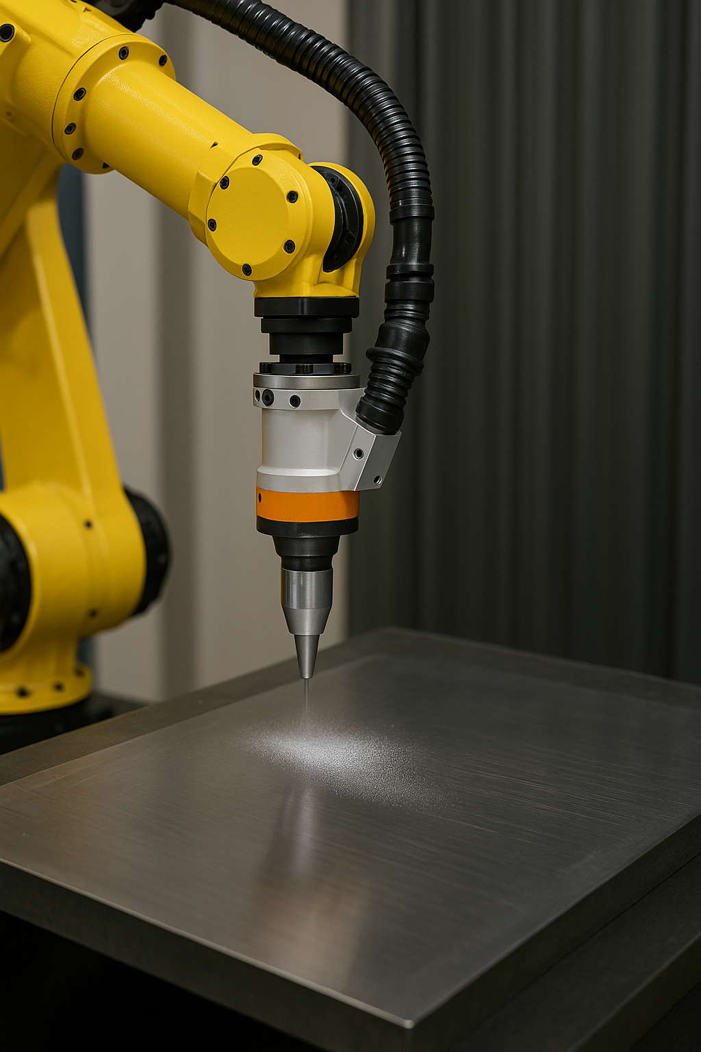 robotic peening