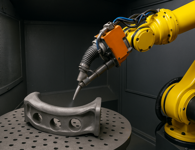 Robotic Peening - Vibra Finish